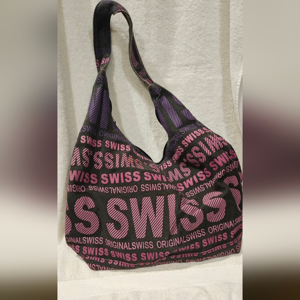 ROBIN RUTH SWISS CANVAS SHOULDER BAG